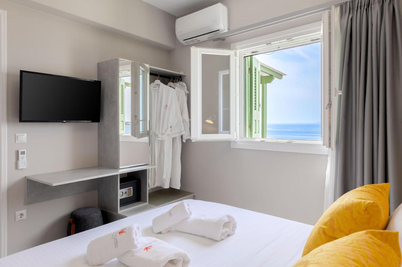 Corali Suites Andros Batsi  Luaran gambar