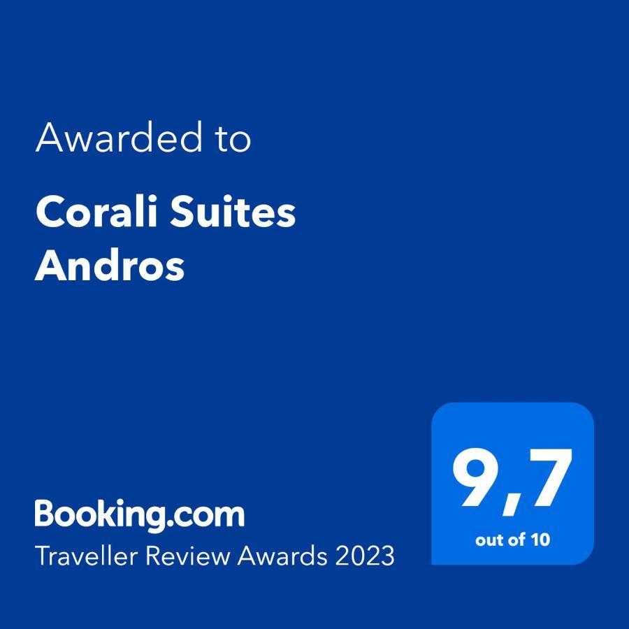 Corali Suites Andros Batsi  Luaran gambar